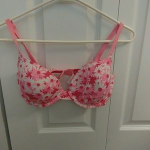 PINK daisy bra